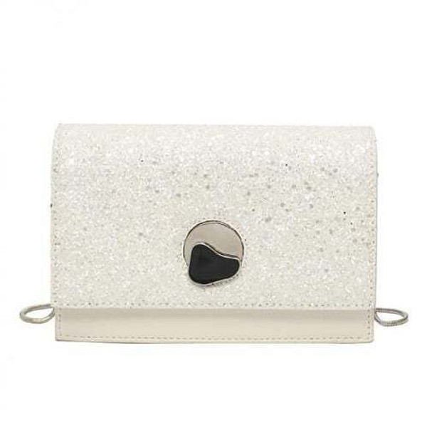 Graceful Design Chain Fashion Women Handbag/ Shoulder Bag : Blue