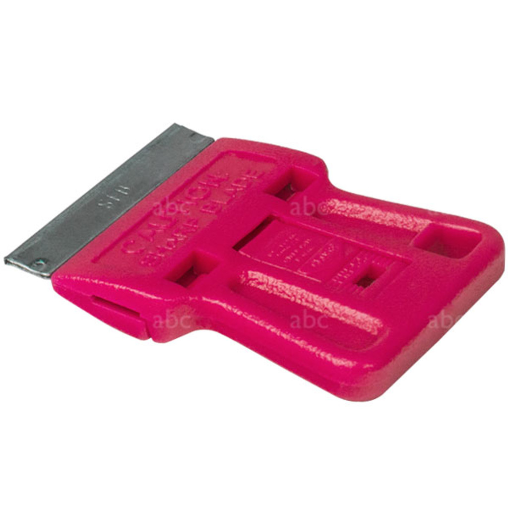 GSM1000 Single Edge Scraper - red