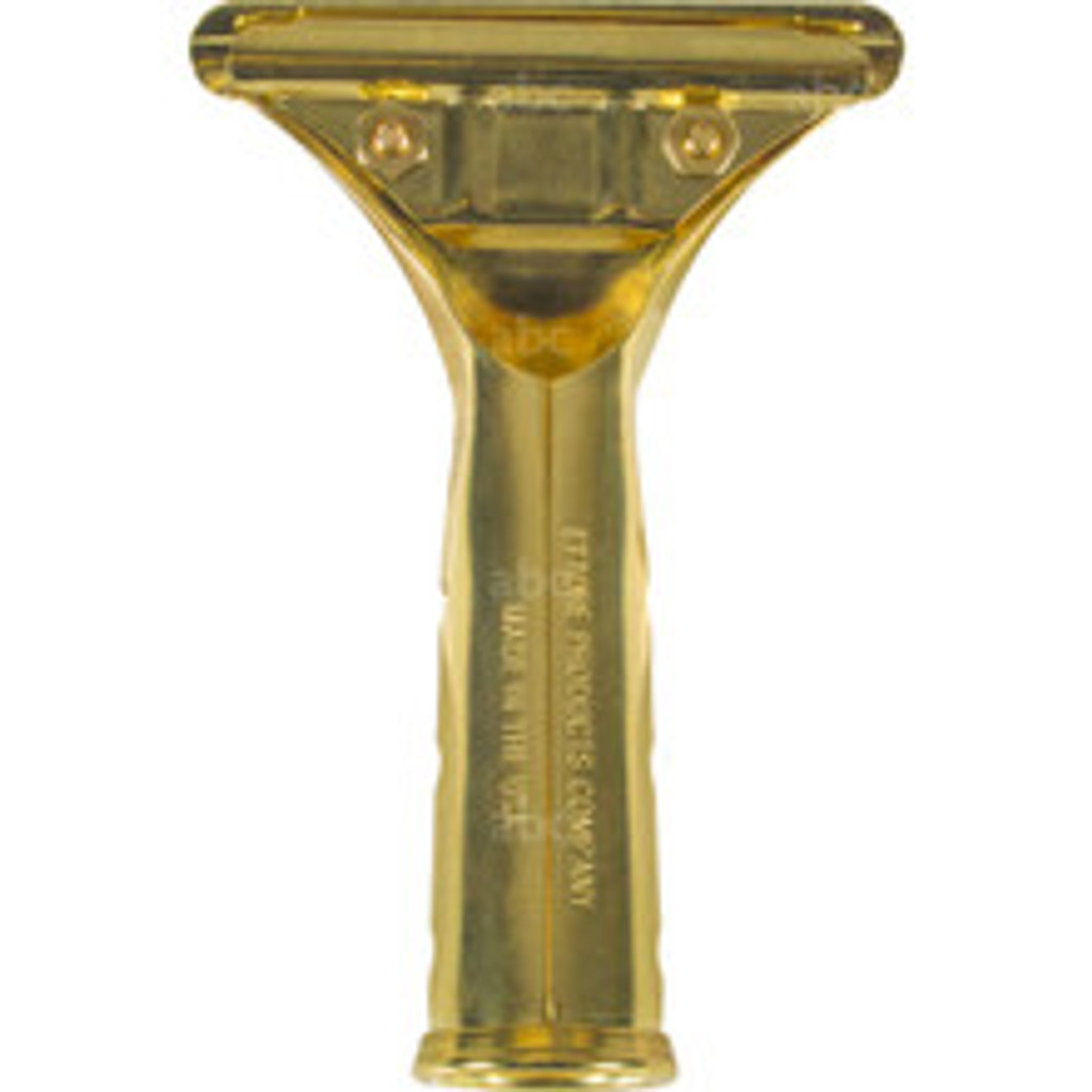 Squeegee Handle - Ettore - Clip Style - Basic Screw-On - Brass