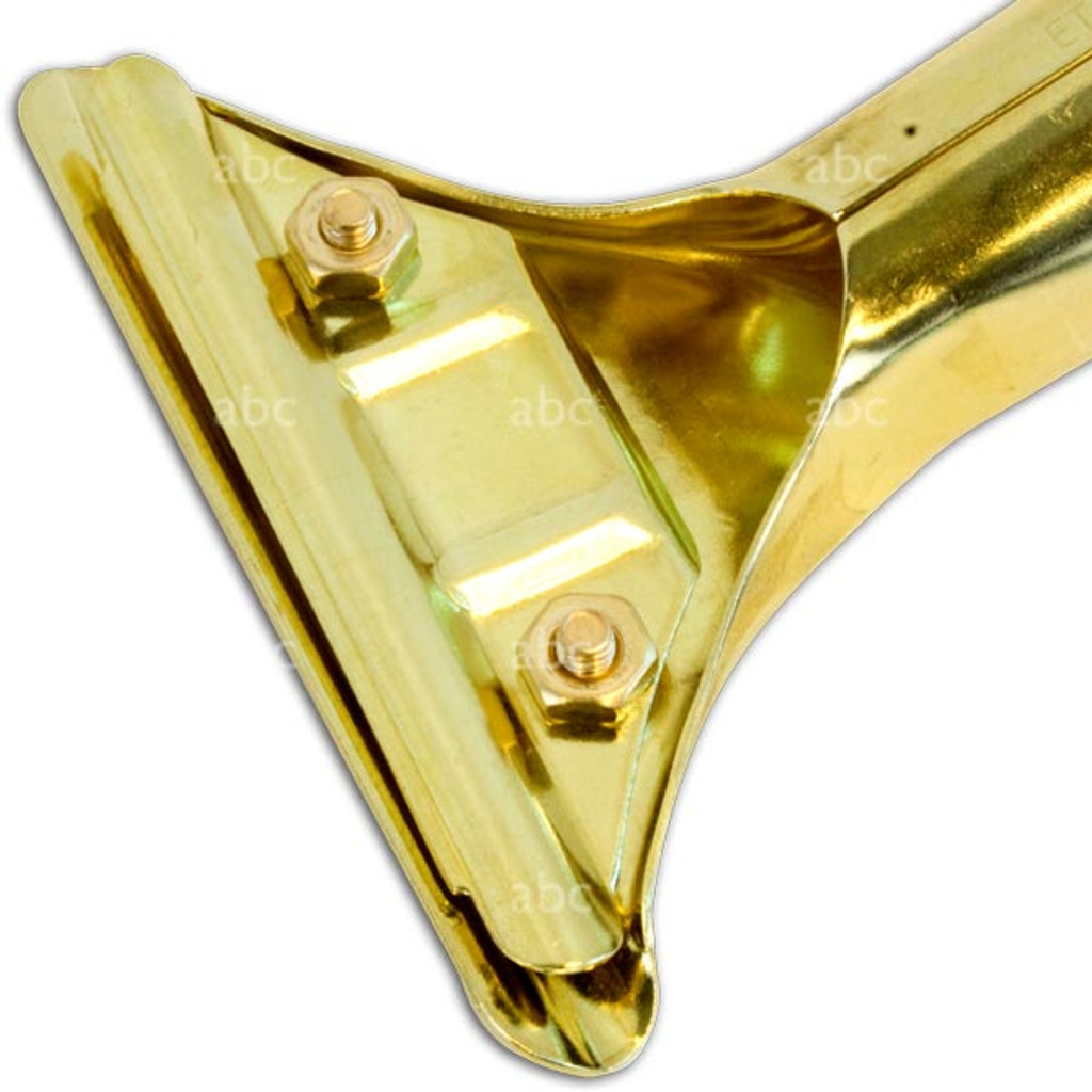 Squeegee Parts - Brass - Back Plate for Ettore Clip Style Handle (1324)