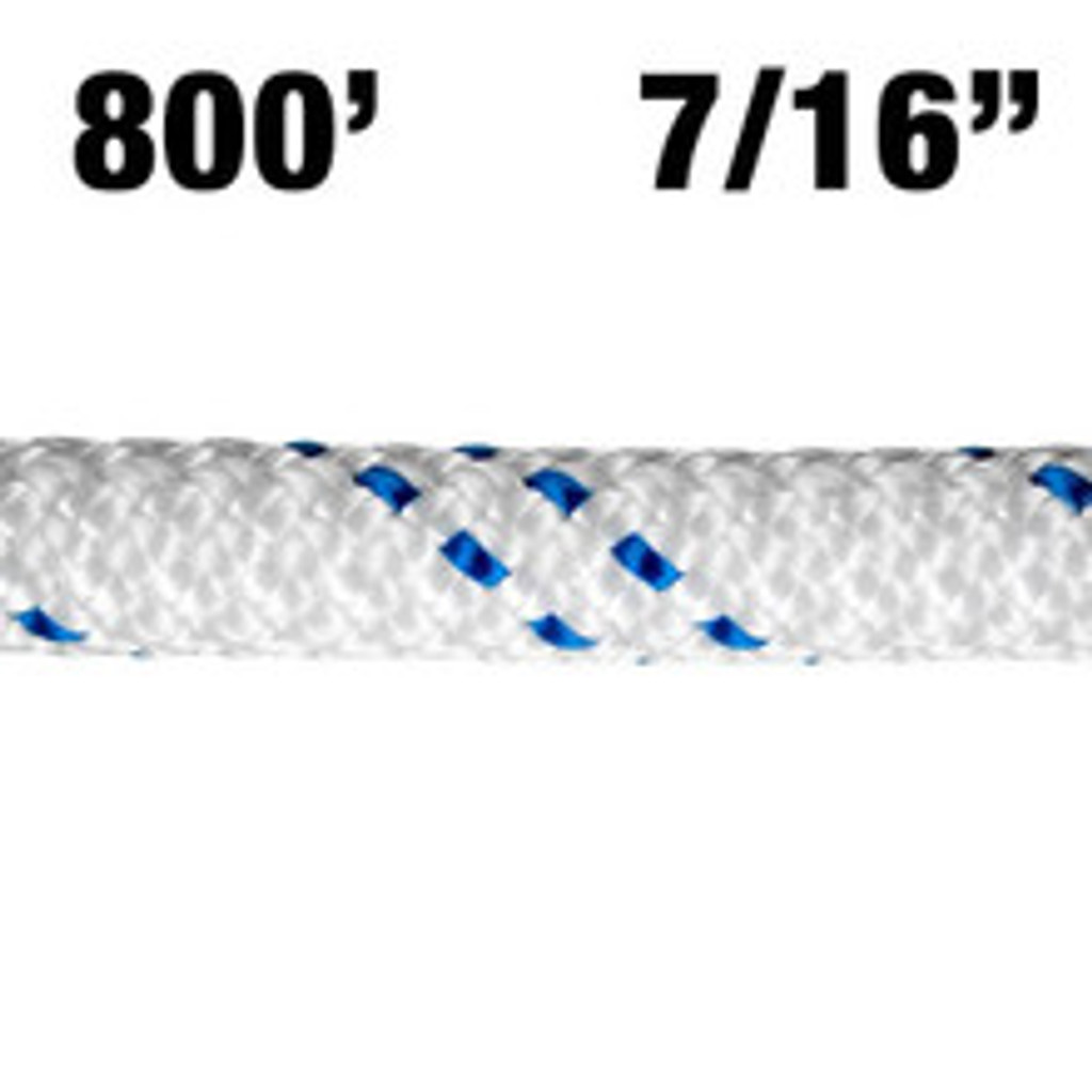 7/16" 800' Colored Teufelberger KMIII Rope - [[sku]