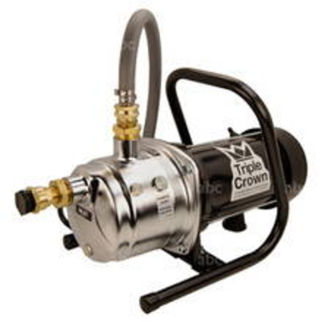 Waterfed ® - abc - 1 Horsepower Booster Pump - Stainless Steel - side1