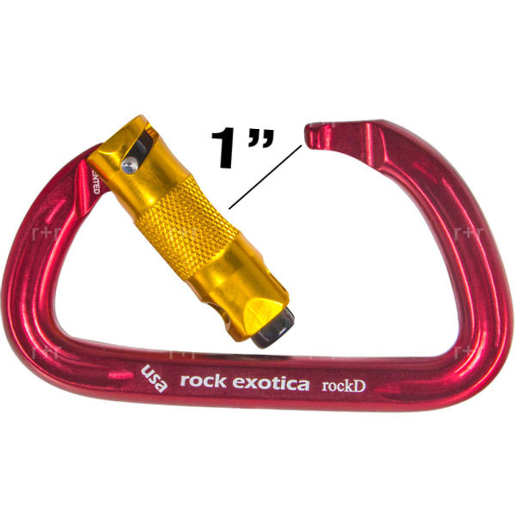 Rock Exotica Rockd Aluminum Twist-Lock Carabiner