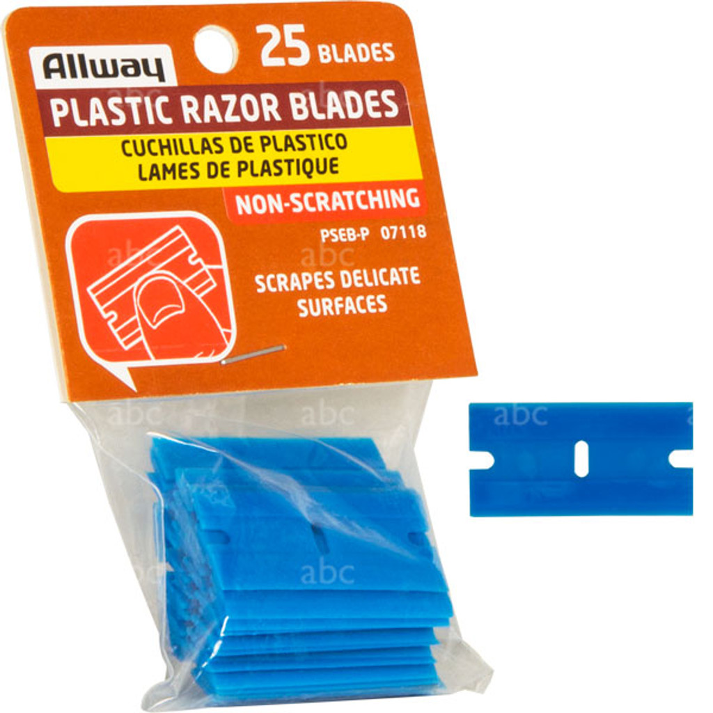 Scraperite Plastic Razor Blades - 100pk - Southern Paint & Supply Co.