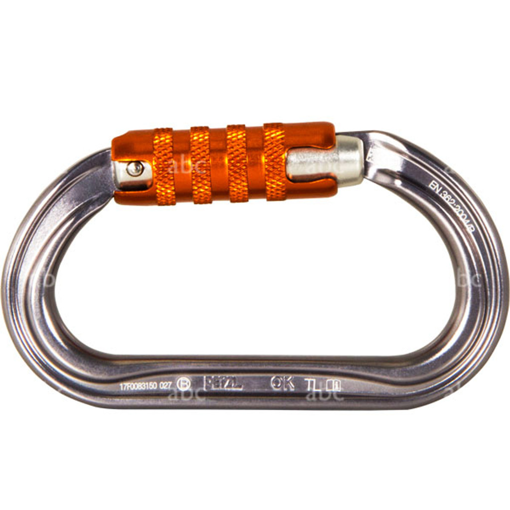 Carabiner - Petzl - OK H Frame - Triact Lock - Aluminum - Oval