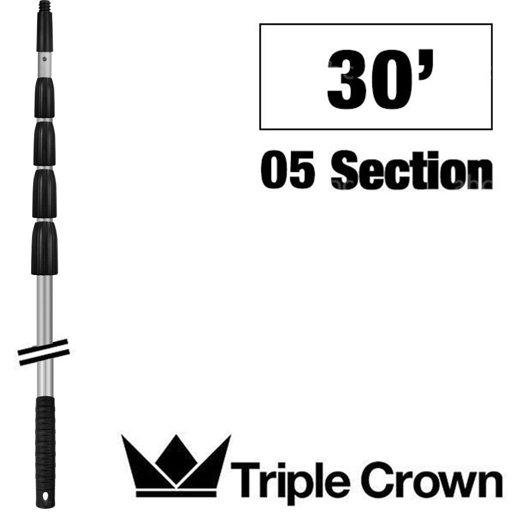 Triple Crown 30' Sectional Pole - 5 piece