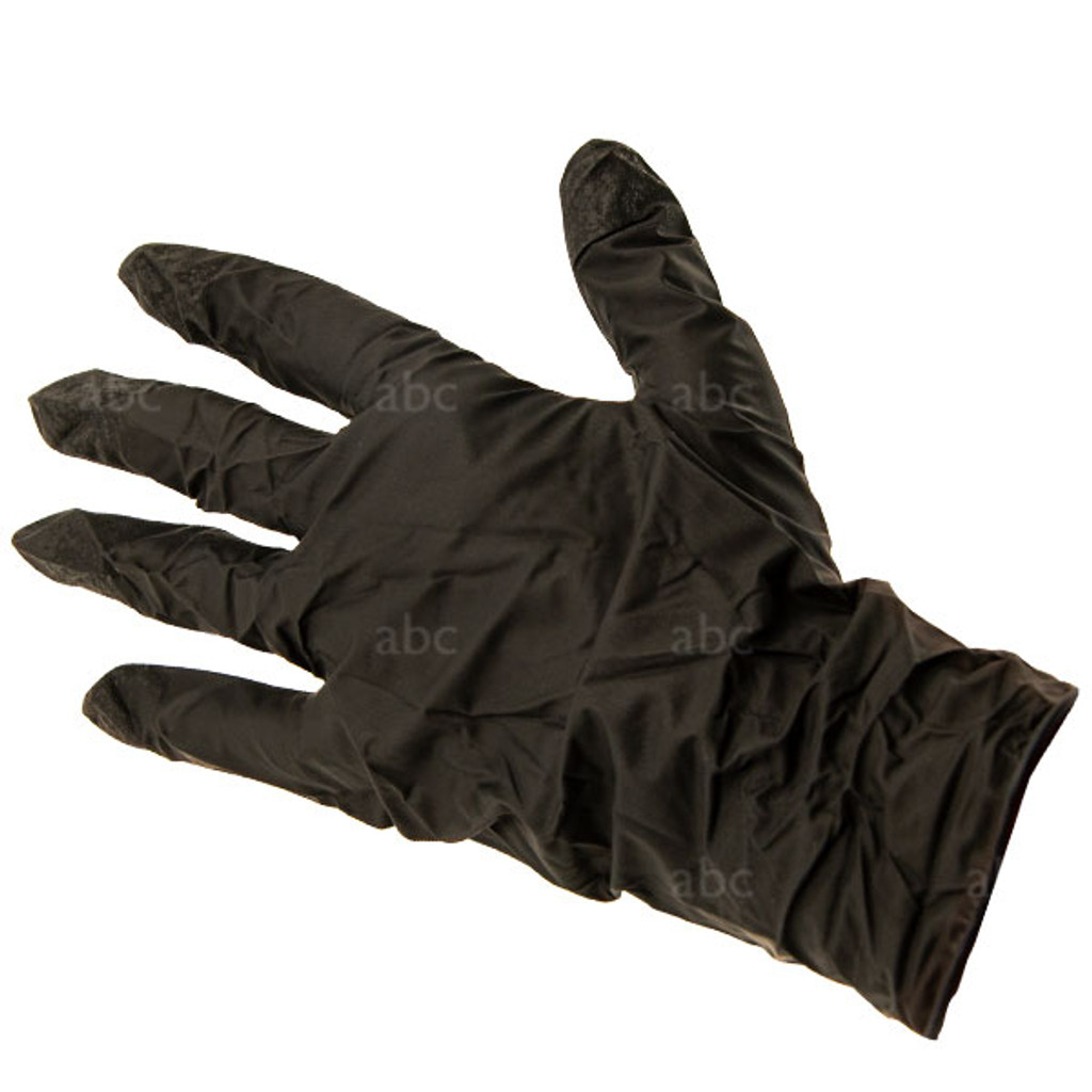 Black Disposable Nitrile Gloves - individual