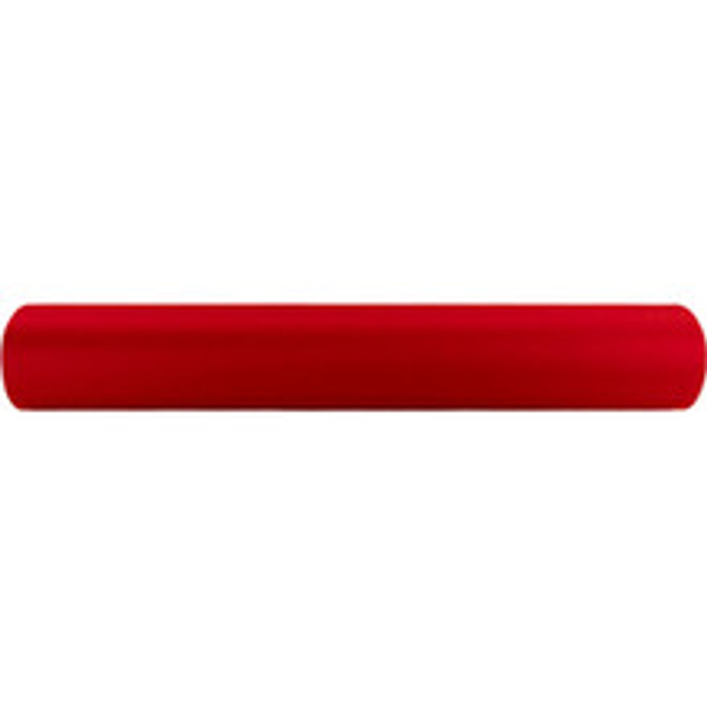 Rubber Runner Mat, 1/16\" thick, 27\" x 15\', Red - Warrior Protective