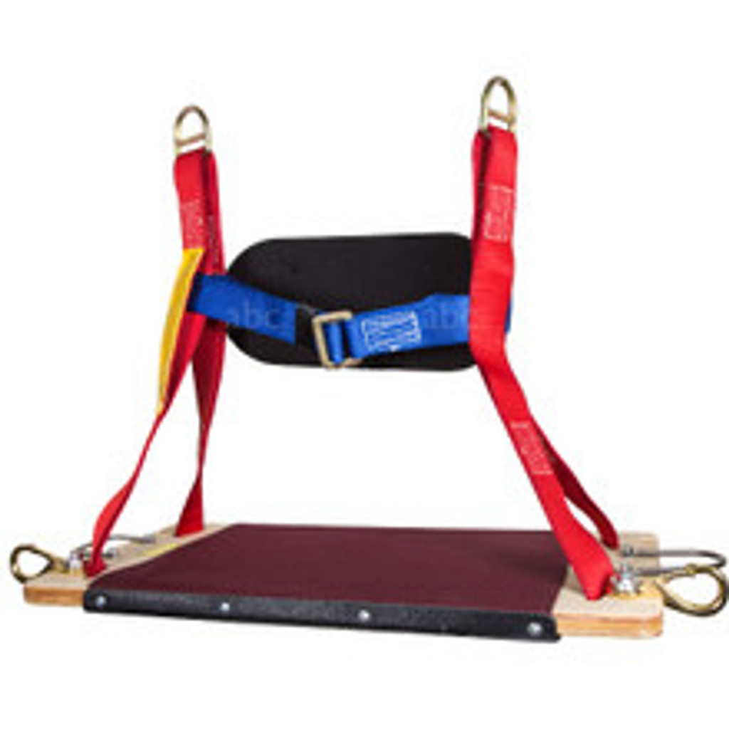 Economy 4 Point Suspension MIO Chair with Permanent Waist Belt, 2 Clips, and 2 Tool Holders - [[sku]