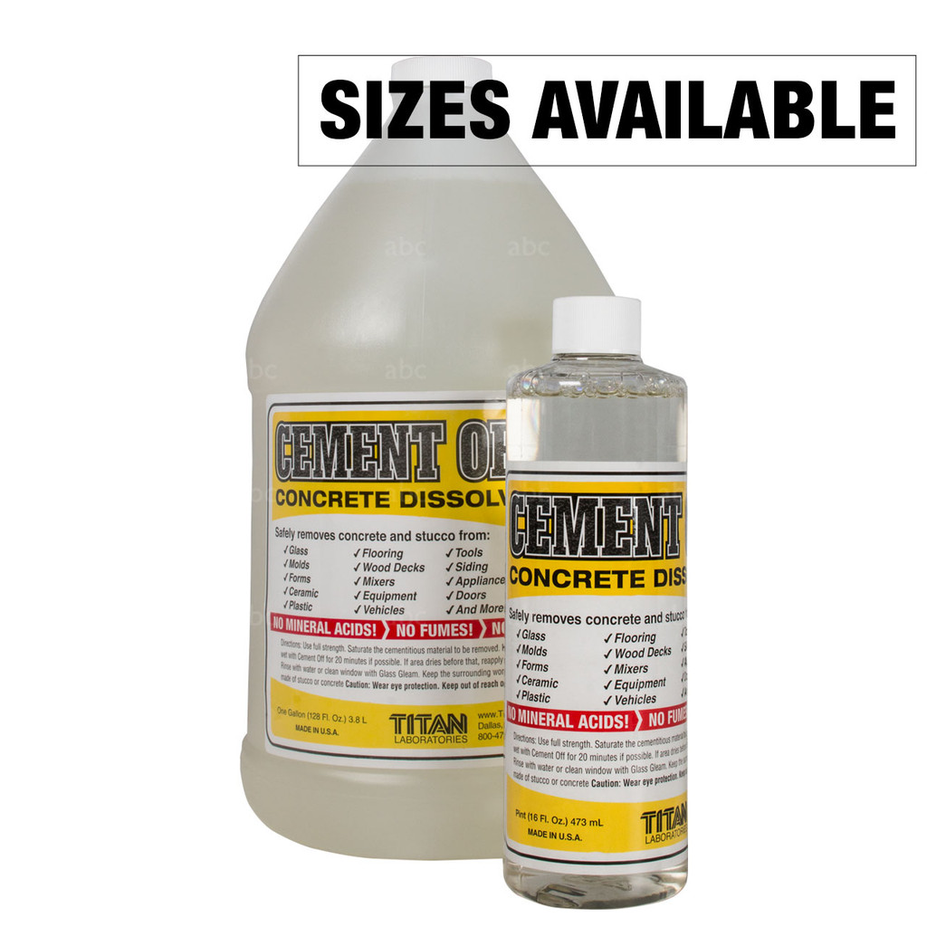 Chemical - Miscellaneous - Titan Labs. - Cement Off