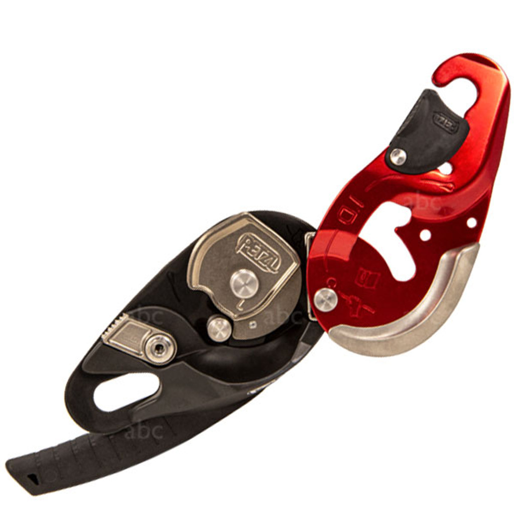 Petzl I'D Self Braking Descender - Red - 1/2