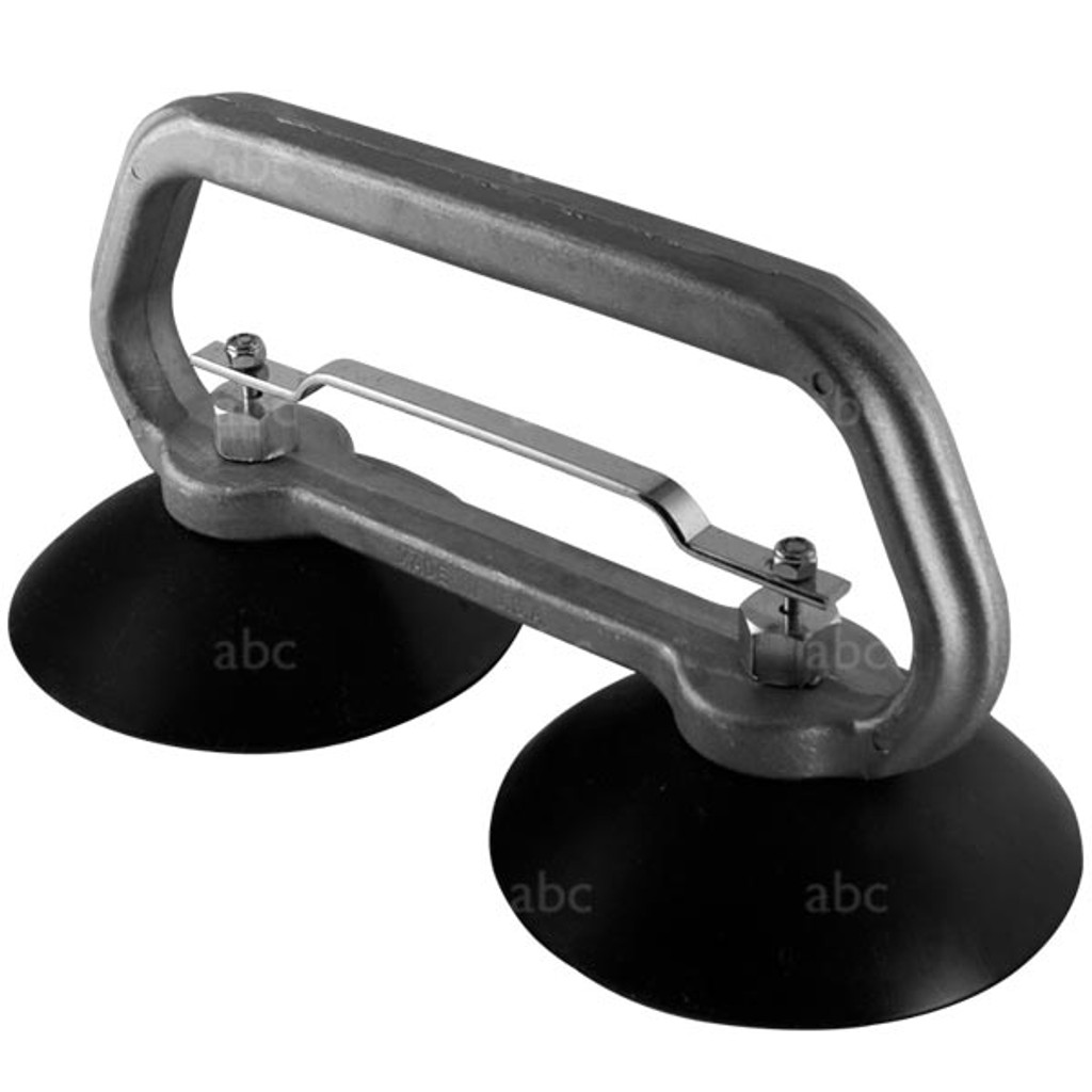 Double 5" Suction Cup Grabber - Stainless Steel
