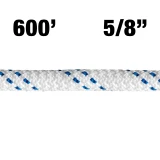 5/8" 600' White Teufelberger KMIII Rope