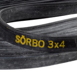 Rubber - Sörbo - Extruded - Bulk Silicone Formula - 50'