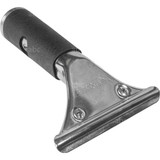 Ettore Steel Handle with Rubber Grip Screw-On