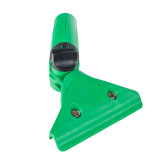 Squeegee Handle - Unger - Clipless Style - 30 Degree Bent Angle Green Swivel Lok