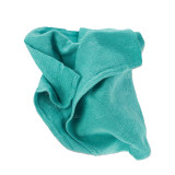 Used green surgical huck towels