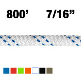 7/16" 800' Colored Teufelberger KMIII Rope