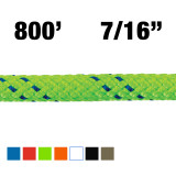 7/16" 800' Colored Teufelberger KMIII Rope
