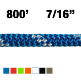 7/16" 800' Colored Teufelberger KMIII Rope