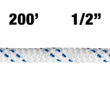 1/2" 200' White Teufelberger KMIII Rope