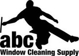 STICKER - ABC WINDOW MAN LOGO - BLACK AND WHITE