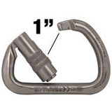Kong XL Double Locking Steel Carabiner - open Kong XL Double Locking Steel Carabiner - open