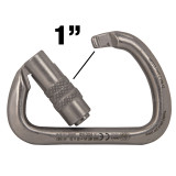 Kong XL Double Locking Steel Carabiner