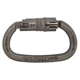 Kong Ovalone Double Locking Steel Carabiner - closed Kong Ovalone Double Locking Steel Carabiner - closed