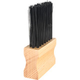 TB02 abc synthetic track brush with black bristles (side view)