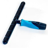 Moerman 18\" Fixed Plastic Premium T-Bar with rubber grip and multiple cavities for ease and benefit.