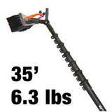 35\' 7 Section Hybrid Triple Crown Silver WaterFed® Pole