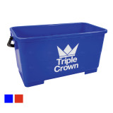 Triple Crown 6 Gallon Rectangular Bucket blue