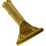 Squeegee Handle - Triple Crown - Clip Style - Brass Squeegee Handle - Triple Crown - Clip Style - Brass