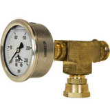 Triple Crown - PSI Pressure Gauge - with Male and Female Fittings - [[sku]