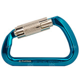 NFPA Aluminum Twist Lock Carabiner - closed gate