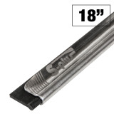 Unger S Plus Clipless Standard Rounded Stainless Steel Channel
