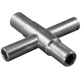 Water Key -- abc - 4 Way - Each Water Key -- abc - 4 Way - Each