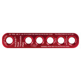 Rope Connection/Termination Plate - for 5/8" to 3/4"" Rope