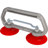 Double 4\" Suction Cup Grabber - Red Silicone