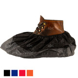 Skid-Resistant Anti-Dust Shoe Cover Booties - black - side