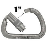 Kong - XL Carbon Steel Auto Block Carabiner - open Kong - XL Carbon Steel Auto Block Carabiner - open