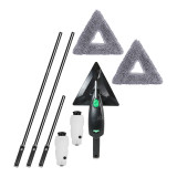 Unger Stingray Refillable MICROFIBER Cleaning Kit - 11'