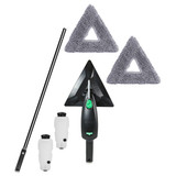 Unger Stingray Refillable MICROFIBER Cleaning Kit - 5\'