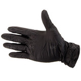 8mil - BLACK disposable nitrile gloves. 10 Pairs - palm