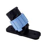 Edge - Swivel Socket Euro Thread assembled with 2 screws - angled