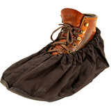 XL Reusable skid resistant shoe covers - 1 Pair - black