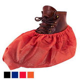 Skid-Resistant Anti-Dust Shoe Cover Booties - red Skid-Resistant Anti-Dust Shoe Cover Booties - red