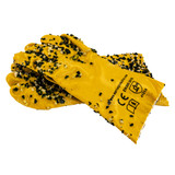 Gloves - No Cuff Yellow PVC Drain Glove with Chips - 5 pair - One Size fits most Gloves - No Cuff Yellow PVC Drain Glove with Chips - 5 pair - One Size fits most