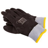 Gloves - Winter Nitrile coated work gloves. 15Gauge Polyester Coated Nitrile Foam. 10Gauge Fleece liner - Medium - 10 pair